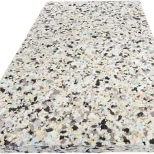 Brillars 1″ Height x 24″ Width x 72″ Length Upholstery High Density Firm Recon Foam Cushion Made in UK