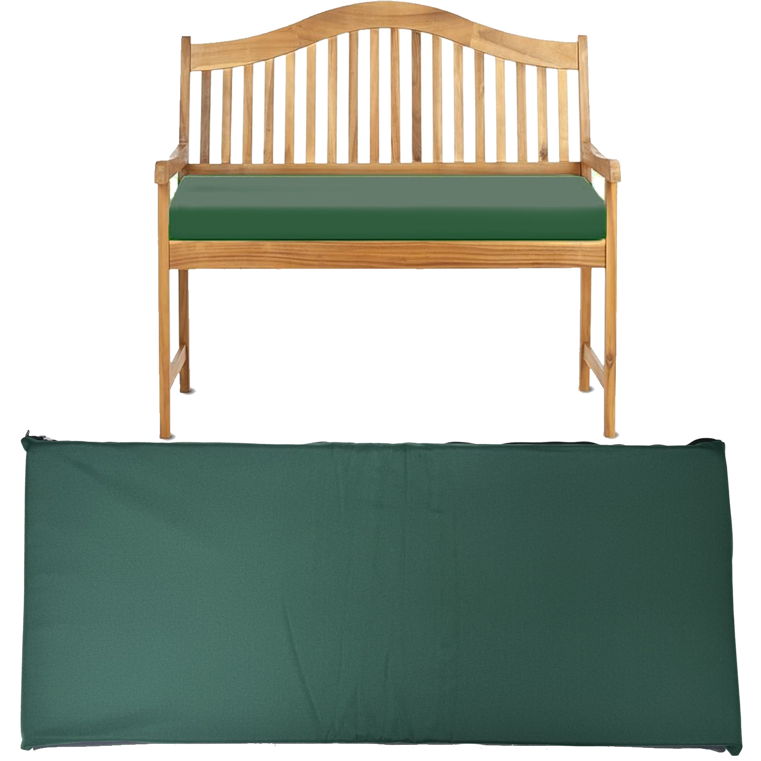 2-Seater Garden Bench Cushion - Image 4