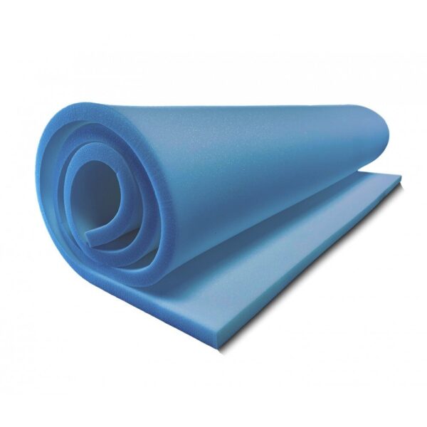 Blue High-Density Upholstery Foam – Custom Cut (80” x 20”) | Ideal for Seating, Bedding, DIY & Crafts - Image 5